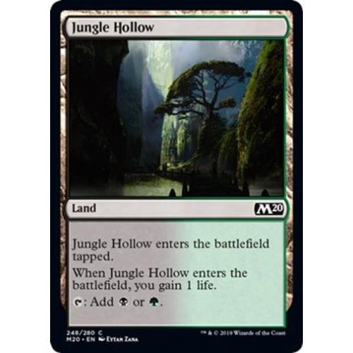 Jungle Hollow (foil) | Core Set 2020