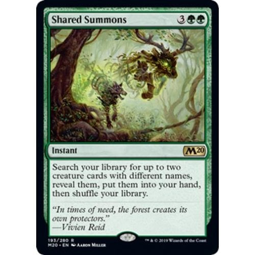 Shared Summons (foil) | Core Set 2020