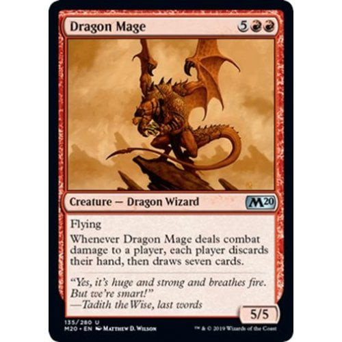 Dragon Mage (foil) | Core Set 2020