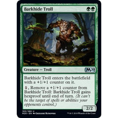 Barkhide Troll (foil) | Core Set 2020