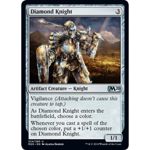 Diamond Knight (foil) | Core Set 2020