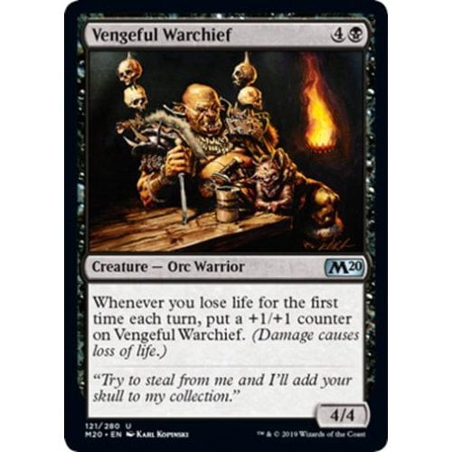 Vengeful Warchief (foil) | Core Set 2020