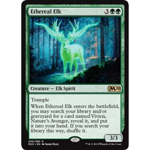 Ethereal Elk (Planeswalker Deck Card)