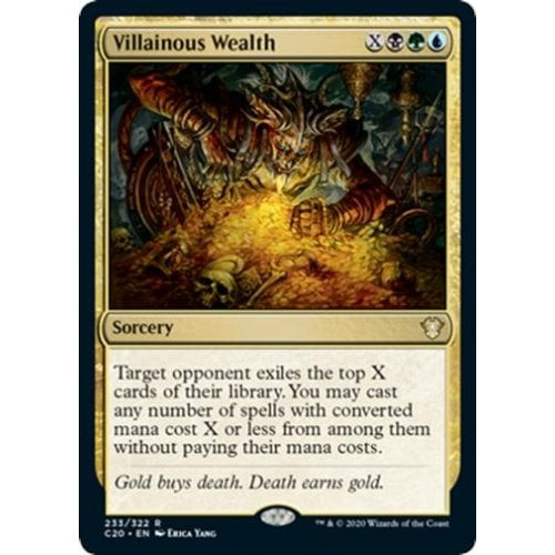 Villainous Wealth | Commander 2020