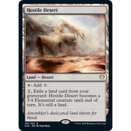 Hostile Desert | Commander 2020