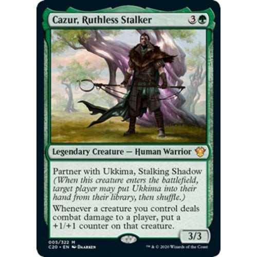 Cazur, Ruthless Stalker (foil)
