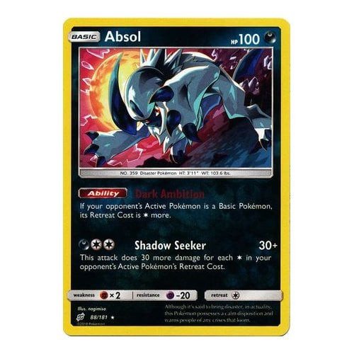 SM Team Up 88/181 Absol (Reverse Holo)