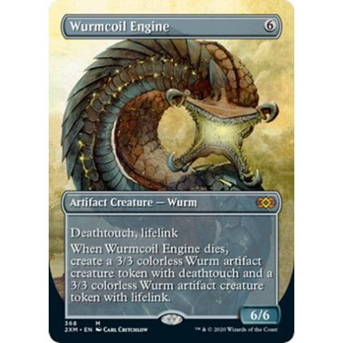 Wurmcoil Engine (Borderless Art) | Double Masters