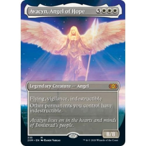 Avacyn, Angel of Hope (Borderless Art) (foil)