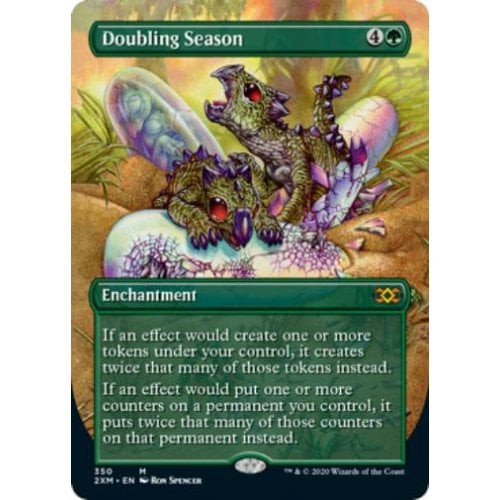 Doubling Season (Borderless Art) (foil)
