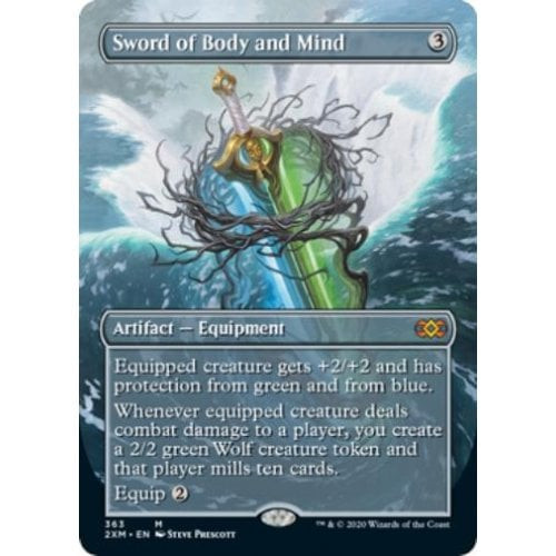 Sword of Body and Mind (Borderless Art) (foil)