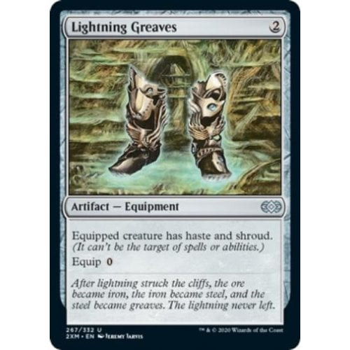 Lightning Greaves (foil) | Double Masters