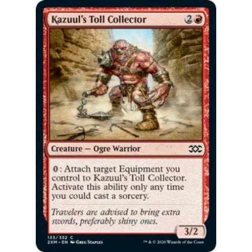 Kazuul's Toll Collector (foil) | Double Masters