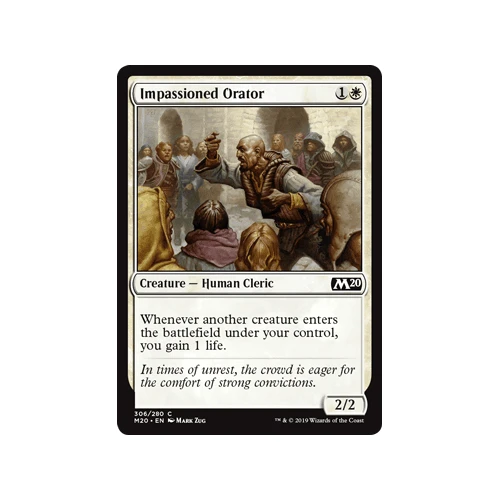 Impassioned Orator (Planeswalker Deck Card)