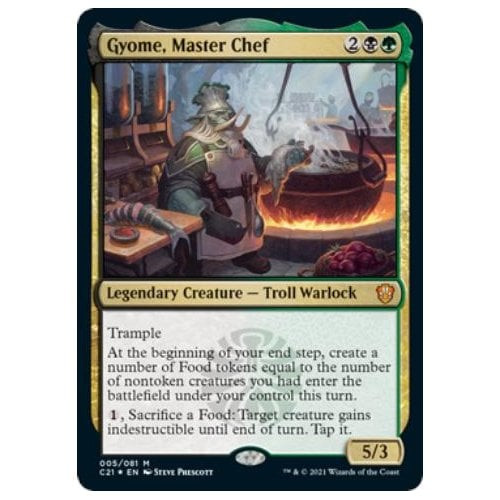Gyome, Master Chef (foil) | Commander 2021