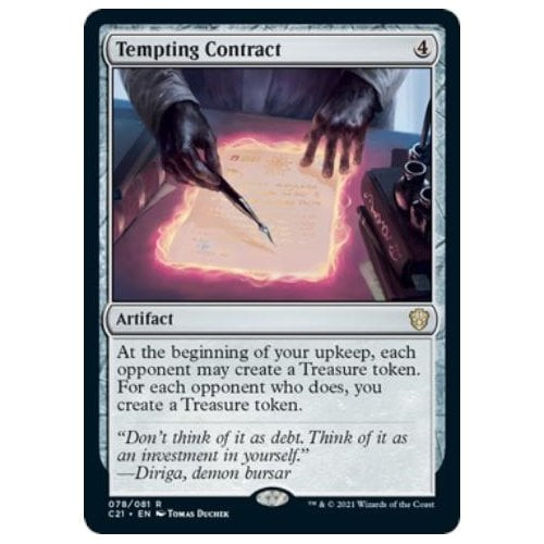 Tempting Contract | Commander 2021