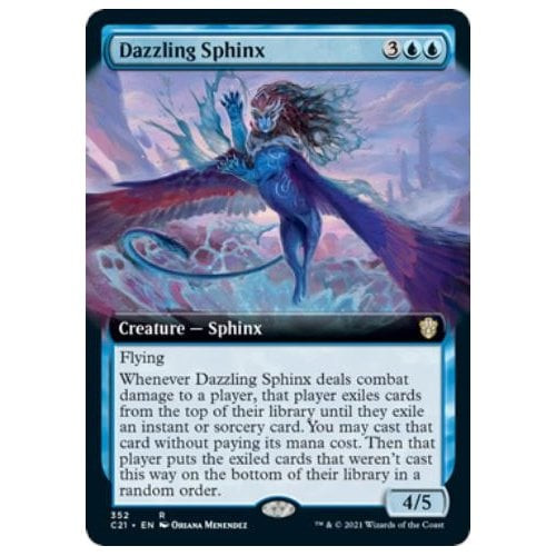 Dazzling Sphinx (Extended ) | Commander 2021