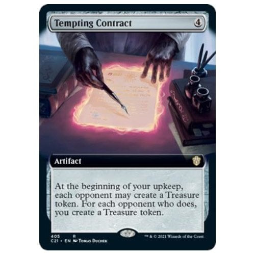 Tempting Contract (Extended ) | Commander 2021