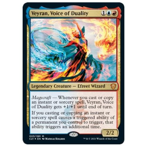 Veyran, Voice of Duality (foil) | Commander 2021