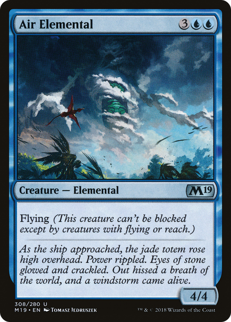 Air Elemental (Welcome Deck Card)