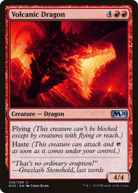 Volcanic Dragon (Welcome Deck Card)