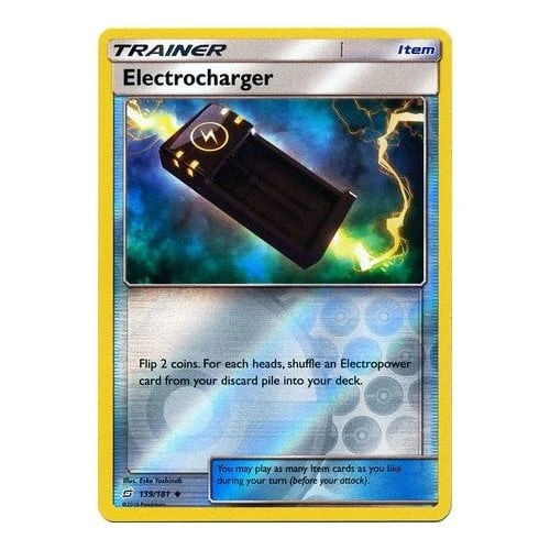 SM Team Up 139/181 Electrocharger (Reverse Holo)