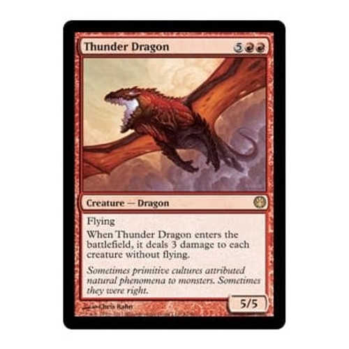 Thunder Dragon | Duel Decks: Knights vs. Dragons