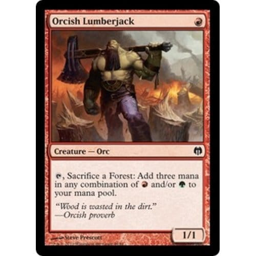 Orcish Lumberjack | Duel Decks: Heroes vs. Monsters