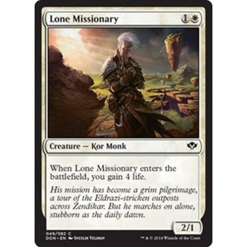 Lone Missionary | Duel Decks: Speed vs. Cunning