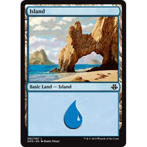 Island (#62) | Duel Decks: Elspeth vs. Kiora