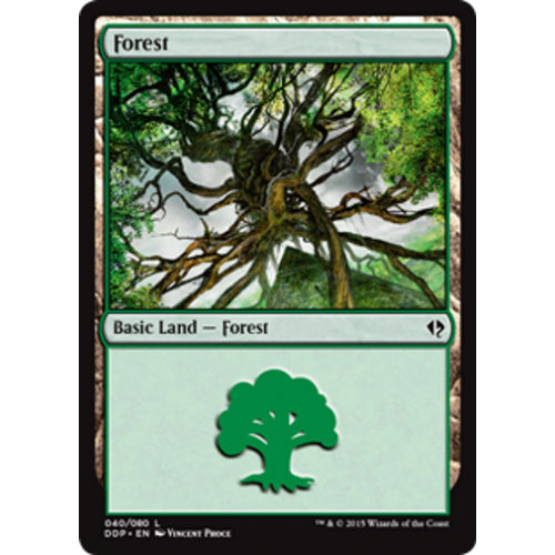 Forest (#40) | Duel Decks: Zendikar vs. Eldrazi