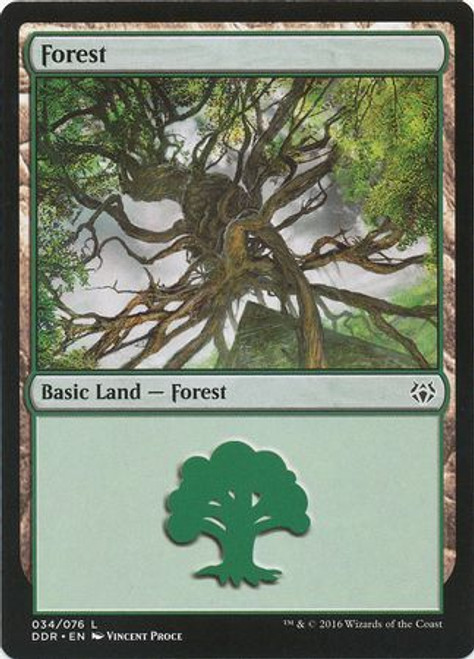 Forest (#34) | Duel Decks: Nissa vs. Ob Nixilis