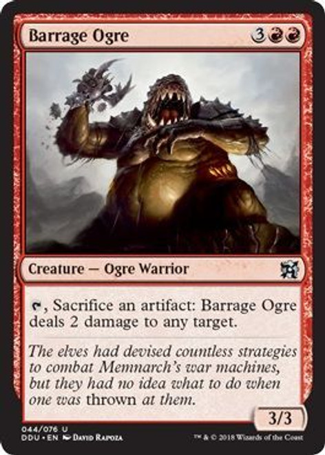 Barrage Ogre | Duel Decks: Elves vs. Inventors