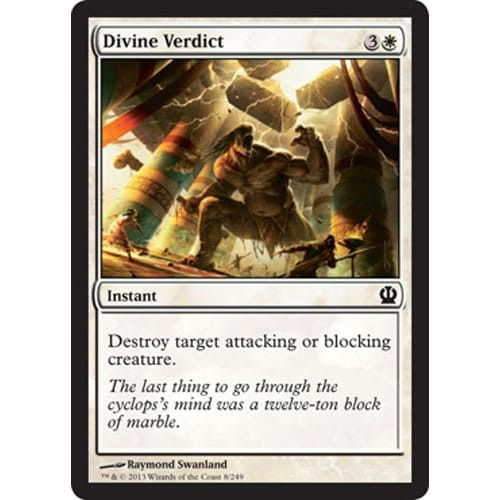 Divine Verdict (foil) | Theros