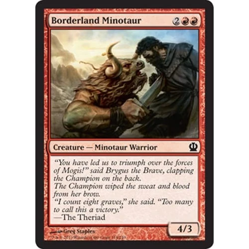 Borderland Minotaur (foil)
