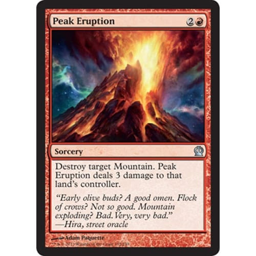 Peak Eruption (foil)