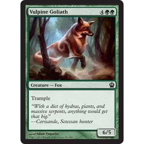 Vulpine Goliath (foil) | Theros