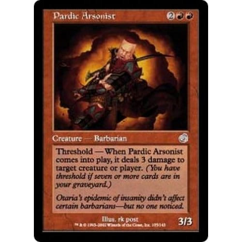Pardic Arsonist