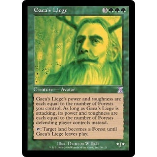 Gaea's Liege (foil)