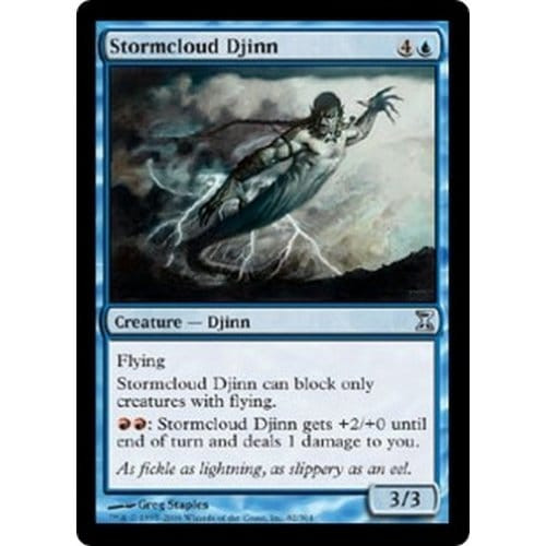 Stormcloud Djinn (foil) | Time Spiral