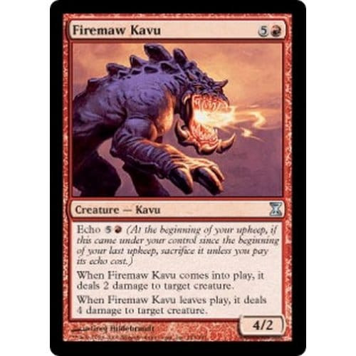 Firemaw Kavu (foil) | Time Spiral