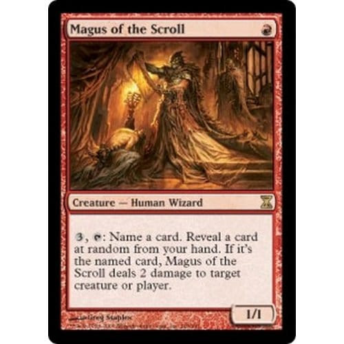 Magus of the Scroll (foil) | Time Spiral
