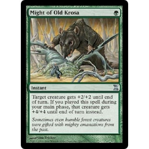 Might of Old Krosa (foil) | Time Spiral