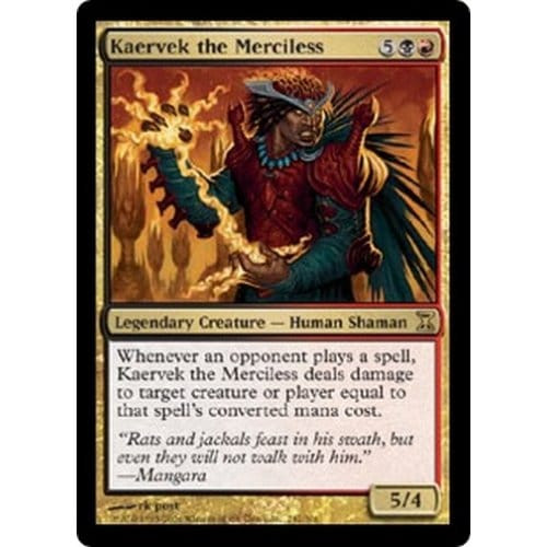 Kaervek the Merciless (foil) | Time Spiral