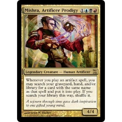 Mishra, Artificer Prodigy (foil) | Time Spiral