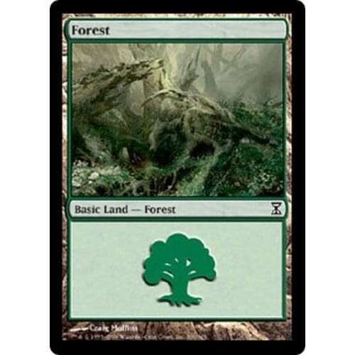 Forest (#300) (foil) | Time Spiral