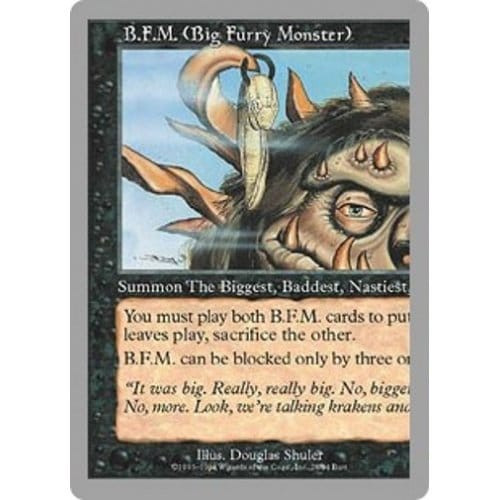 B.F.M. (Big Furry Monster) - Left Side