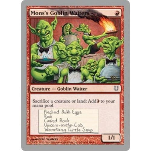 Mons's Goblin Waiters | Unhinged