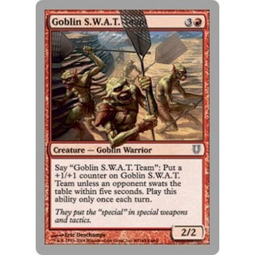 Goblin S.W.A.T. Team (foil) | Unhinged