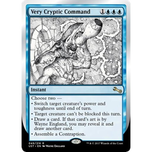Very Cryptic Command (Version A)